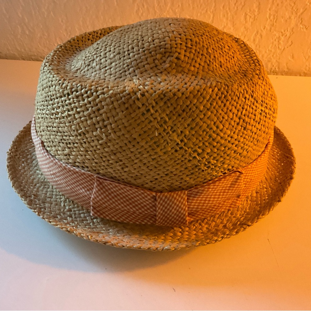 Rag & Bone Natural Straw Fedora size medium